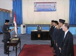 Wabup Anambas lantik pengurus KPPAD Wabup Anambas lantik pengurus KPPAD