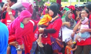 Ribuan Massa PDI Perjuangan Merahkan Lapangan Pamedan Ahmad Yani Tanjungpinang Ribuan Massa PDI Perjuangan Merahkan Lapangan Pamedan Ahmad Yani Tanjungpinang