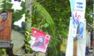 Masa Tenang Berakhir Namun Poster Caleg Masih Banyak Yang Belum Dicopot