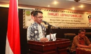 Asisten I Pemko Tanjungpinang Buka Diklat Keprotokolan