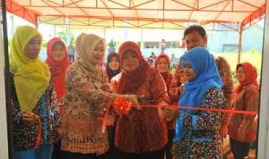 Ketua TP PKK Kota Tanjungpinang Resmikan Posyandu Di Senggarang