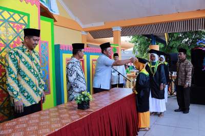 Sebanyak 616 Santri Taman Pendidikan Al Quran di Wisuda Bupati Bintan