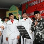 Malam Keakraban Ditandai Penyematan Tanda Purna Paskibraka Secara Simbolis Oleh Walikota Tanjungpinang