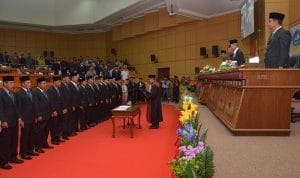 Pelantikan Anggota DPRD Kabupaten Bintan Periode 2014 – 2019