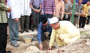 Peletakan Batu Pertama Masjid Al-Hakam Oleh Wakil Walikota Tanjungpinang