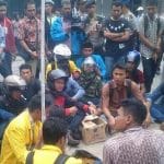 Puluhan Mahasiswa Gelar Aksi Demo di Kantor Bea Cukai