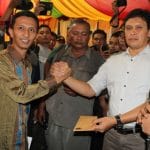 Pasangan Ismeth – Riki Mendaftar Sebagai Cagub dan Cawagub Kepri
