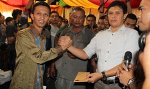 Pasangan Ismeth – Riki Mendaftar Sebagai Cagub dan Cawagub Kepri
