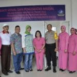 Memperingati HKGB, Dinas Kesehatan dan Pengurus Cabang Bhayangkari Gelar Bermacam Kegiatan