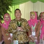 Regu TP PKK Kabupaten Bintan Raih Juara I Kategori Kreasi Menu Beragam di Palembang