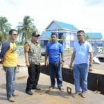 Doli Boniara Tinjau Rehabilitas Fasilitas Pelabuhan Berakit Doli Boniara Tinjau Rehabilitas Fasilitas Pelabuhan Berakit