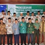 Pimpinan Daerah (PD) Muhammadiyah Kota Pariaman periode 2015-2020 diKukuhkan