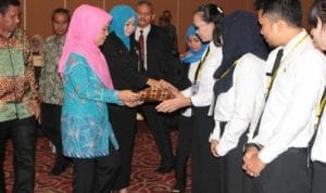 Reni Yusneli, Tutup Diklat Prajabatan CPNS Angkatan XI di Lingkungan Pemprov Kepri