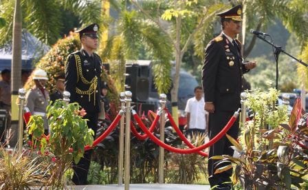 Polda Kepri Peringati HUT Bhayangkara Ke 70 di Lapangan Mapolda Kepri Polda Kepri Peringati HUT Bhayangkara Ke 70 di Lapangan Mapolda Kepri