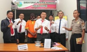 Ditresnarkoba Polda Kepri Amankan 228 Gram Sabu Dari Tersangka Berinisial “H”