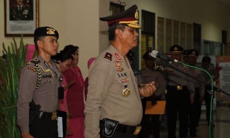 Sertijab Perwira Tinggi di Jajaran Polda Kepri Sertijab Perwira Tinggi di Jajaran Polda Kepri