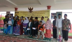 Waka Polsek Bengkong Hadiri Santunan Nasional Ke-12 Ultah Dhilal Dhibra
