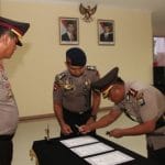 Kapolda Kepri Melantik Akbp Junoto S.I,K Sebagai Kapolres Kepulauan Anambas