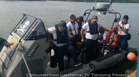 Danlantamal IV, Patroli Hingga Kehulu Sungai Carang Danlantamal IV, Patroli Hingga Kehulu Sungai Carang