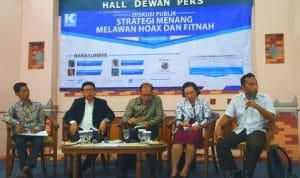 Ketua Dewan Pers Menilai, Hoax Disebabkan Kepercayaan Publik Menurun atas Media Mainstream