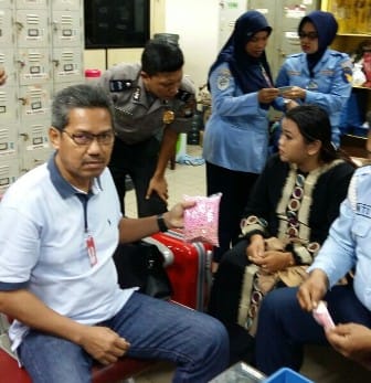 Bawa Ekstasi dan Shabu, Warga Tanjung Batu di Tangkap Tim Avsec Bandara Hang Nadim