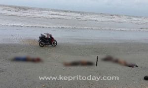 9 Mayat di Duga TKI Terdampar di Perairan Laut Tanjung Leman Mersing Johor Malaysia
