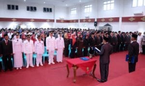 Walikota Tanjungpinang Lantik 467 Pejabat Eselon III dan IV