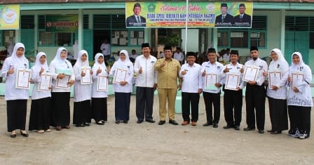 Upacara HAB ke-71 tingkat Padang Pariaman