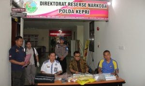 Ganja Seberat 1.127 Gram di Musnahkan Ditresnarkoba Polda Kepri