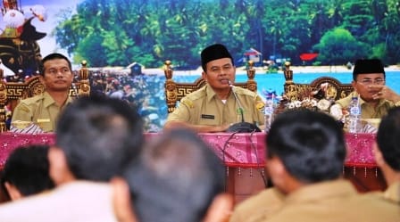 Walikota Pariaman Buka Raker Jelang Pelaksaan MTQ Ke-37 di Aula Balaikota