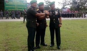 Danrem 033 WP Jadi Inspektur Upacara Sertijab Dandim 0316 Batam