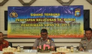 Sidang Terbuka Kelulusan Tingkat Panda Seleksi Penerimaan SIPSS T.A 2017 Sidang Terbuka Kelulusan Tingkat Panda Seleksi Penerimaan SIPSS T.A 2017