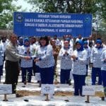Jalasenastri Korcab IV DJAB, Laksanakan Tanam Bersama Dalam Rangka Ketahanan Pangan Nasional.