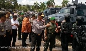 1700 Personil Aparat Gabungan Siap Amankan Kunker RI 1