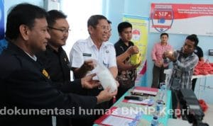 Sabu 2000 Gram Dalam Plastik Teh Cina Diamankan BNNP Kepri