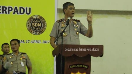 Kapolda Kepri Dukung Penuh Transparansi Rekrutmen Akpol, Bintara, dan Tamtama Polri