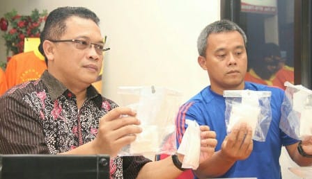 Sabu 401,3 Gram Dimusnahkan Ditresnarkoba Polda Kepri