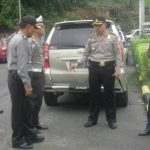 Kapolres Lingga Tinjau Pos Pelayanan Lebaran di Pelabuhan Jagoh