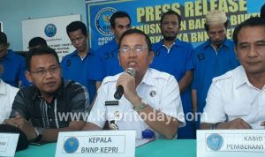 BNNP KEPRI GELAR EKSPOSE PEMUSNAHAN SABU SEBERAT 5.238 GRAM DAN GANJA KERING 1.384 GRAM BNNP KEPRI GELAR EKSPOSE PEMUSNAHAN SABU SEBERAT 5.238 GRAM DAN GANJA KERING 1.384 GRAM