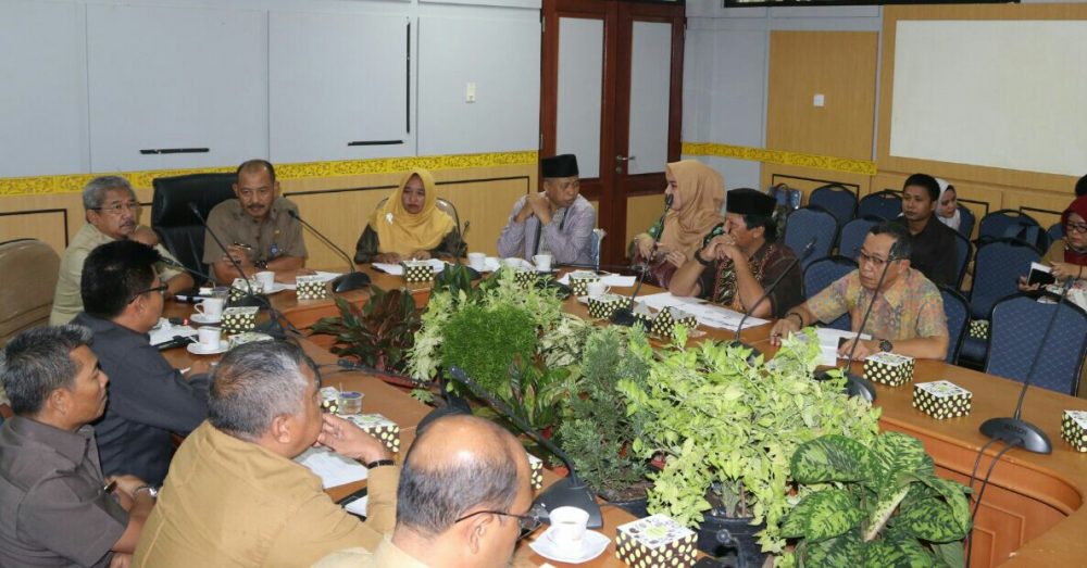 Plt. Sekda Kabupaten Bintan Sambut Rombongan DPRD Provinsi Kepri Dapil Bintan-Lingga