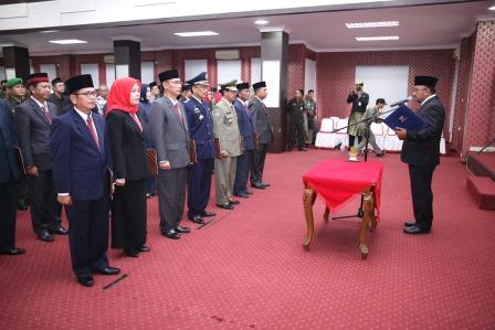 Walikota Tanjungpinang Lantik 7 JPT Hasil Open Bidding