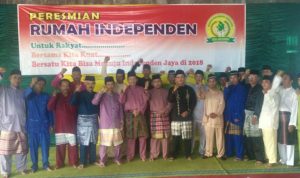 Rumah Independen Untuk Pilwako Tanjungpinang 2018 di Resmikan