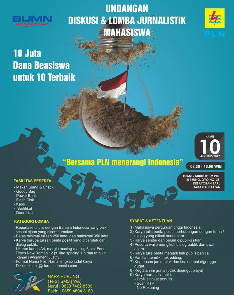 PLN Gelar Dialog Publik dan Lomba Jurnalistik 