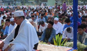 Lantamal IV Gelar Shalat Idul Adha Bersama Masyarakat Tanjungpinang