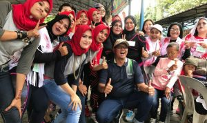 Serunya Aerobik Kompetion Haloween Party