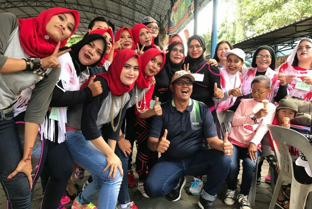 Serunya Aerobik Kompetion Haloween Party