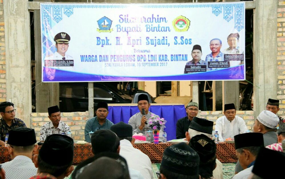 Bupati Bintan Hadiri Pengajian dan Silaturahim Bersama Pengurus LDII