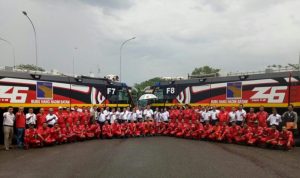 Dua Unit Pemadam Kebakaran Standbye di Bandara Hang Nadim Batam