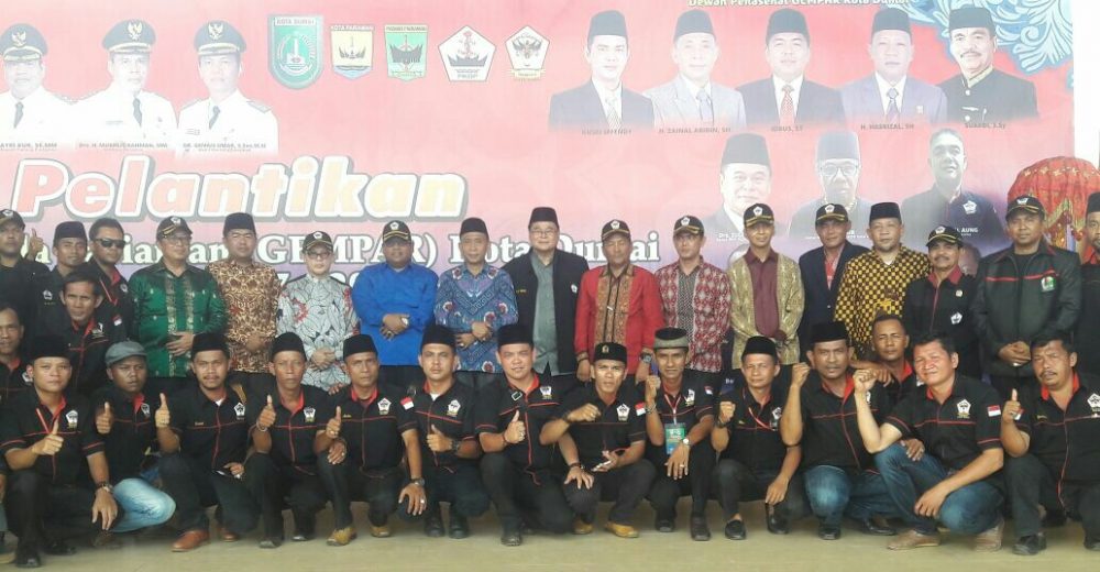 Pengurus Gempar Kota Dumai di Lantik