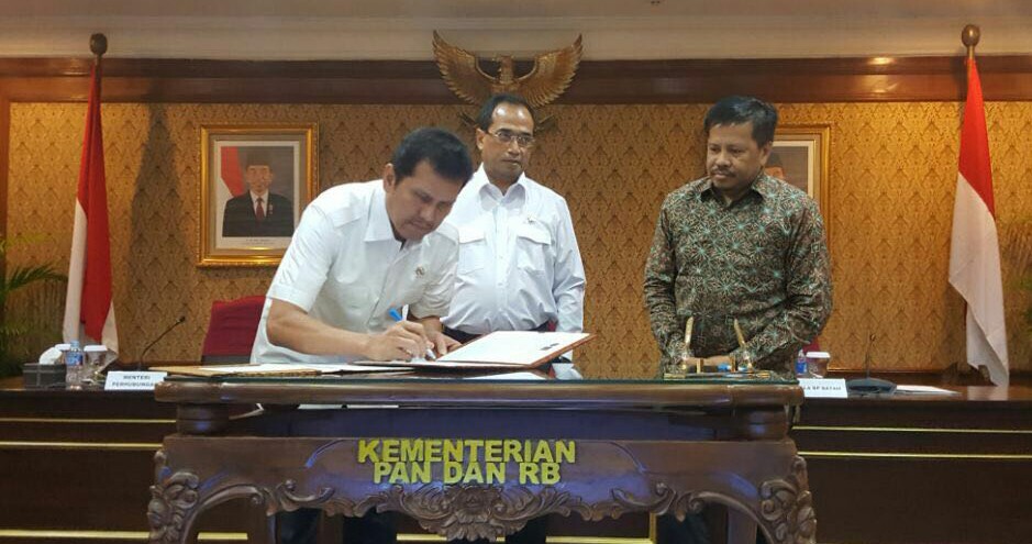 BP Batam dan Kemenhub  RI Menandatangani Surat Keputusan Bersama